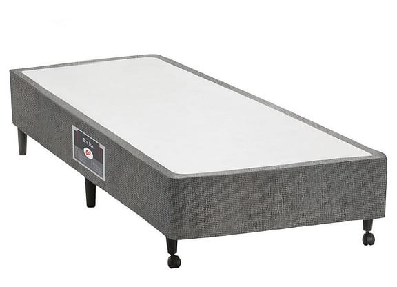 Base Cama Box Solteiro Castor 27x88x188cm Lux