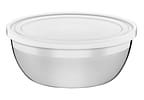 Jogo de Potes de Inox Hermético Tramontina com Tampa Redondo Freezinox 3 Peças