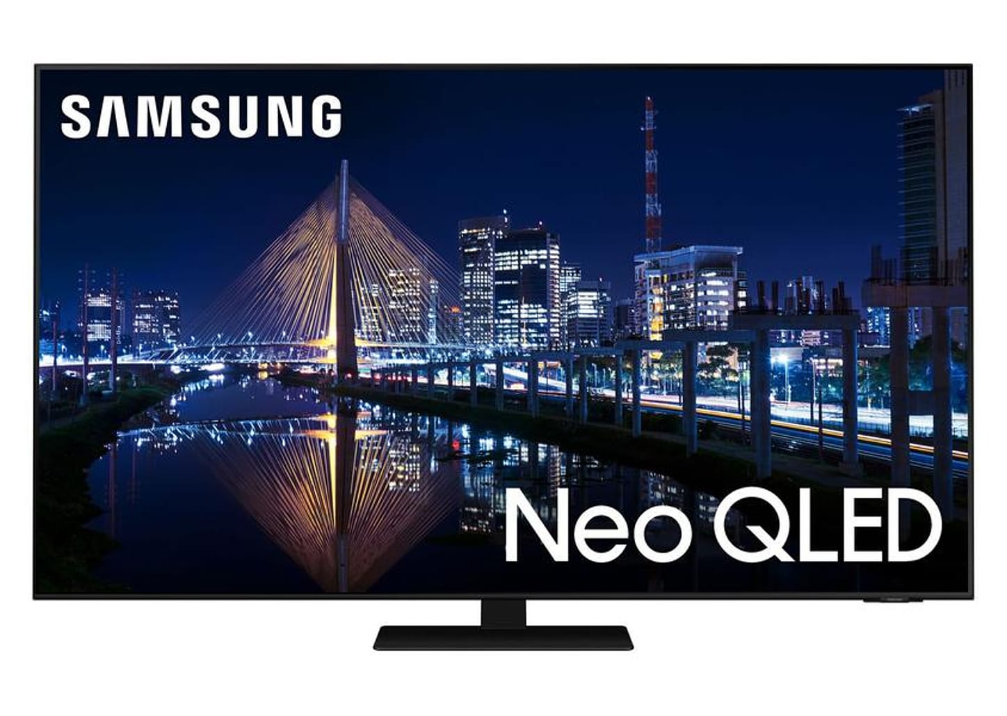 Smart TV 55” 4K NEO QLED Mini Led Samsung 55QN85A 120hz Som em Movimento Processador AI