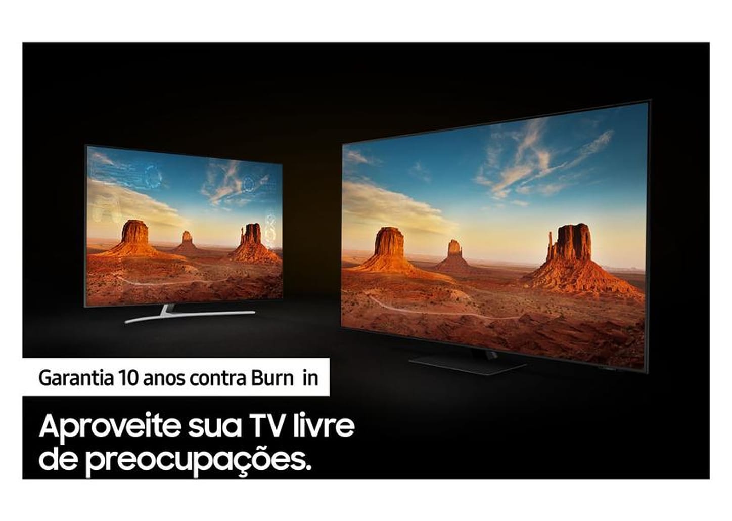 Smart TV 55” 4K NEO QLED Mini Led Samsung 55QN85A 120hz Som em Movimento Processador AI