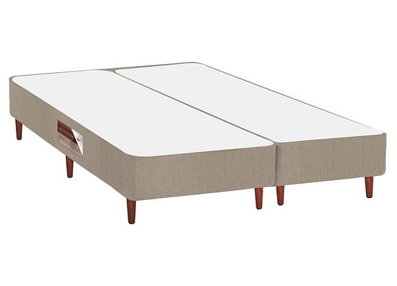 Box para Colchão King Size Castor Bipartido 27cm de Altura Revolution