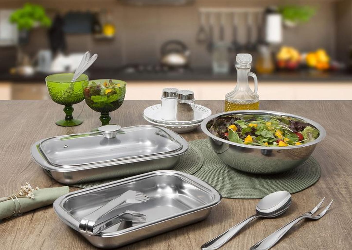 Conjunto de Baixelas Tramontina Inox 6 Peças - Cosmos