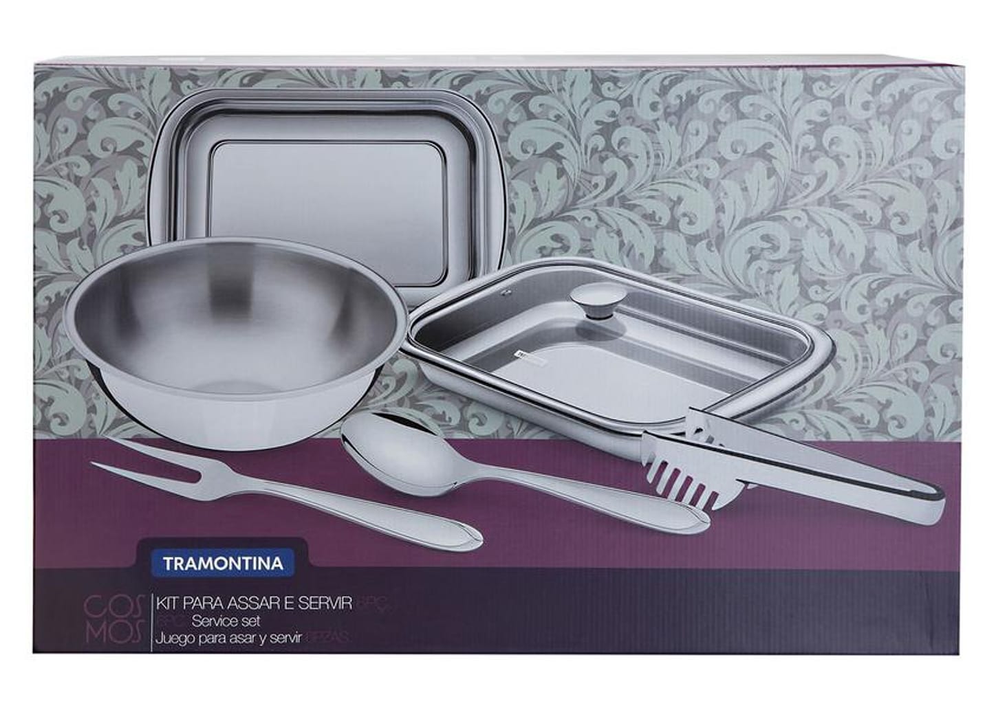 Conjunto de Baixelas Tramontina Inox 6 Peças - Cosmos