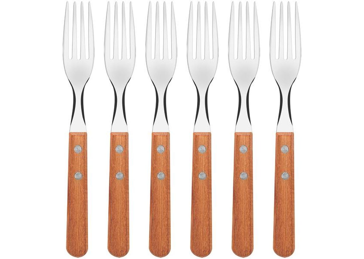 Garfo Mesa Tramontina Inox Dynamic 6 Peças