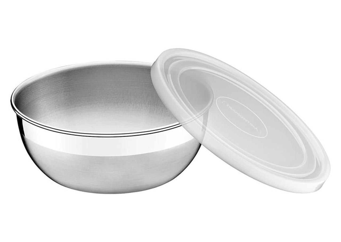 Jogo de Potes de Inox Hermético Tramontina com Tampa Redondo Freezinox 3 Peças