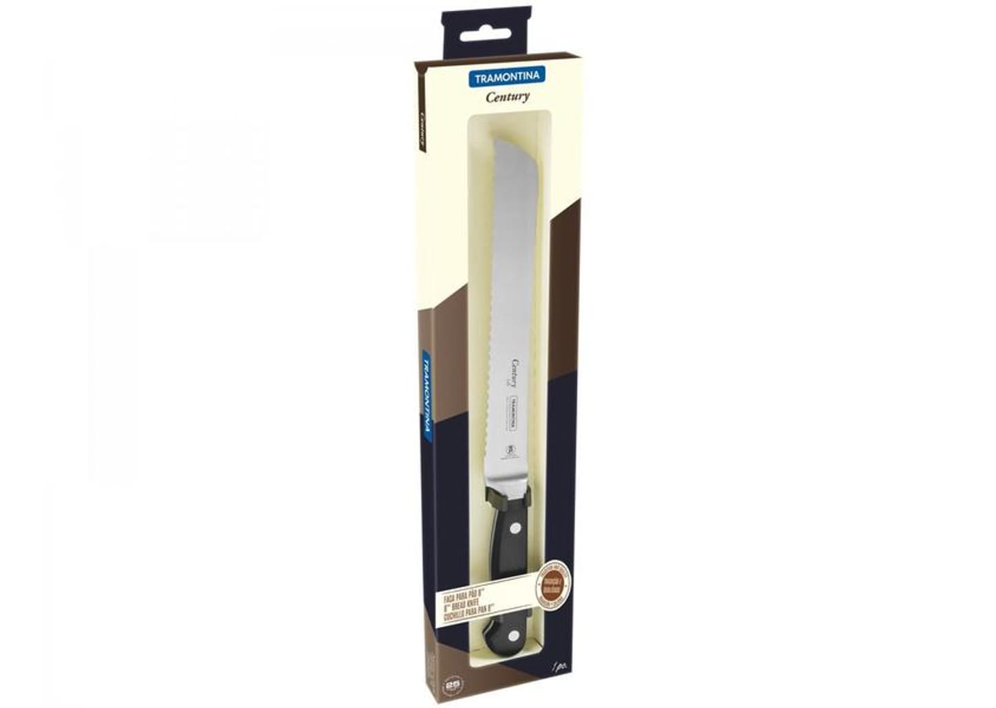 Faca para Pão Tramontina Inox 8” - Century 24009108