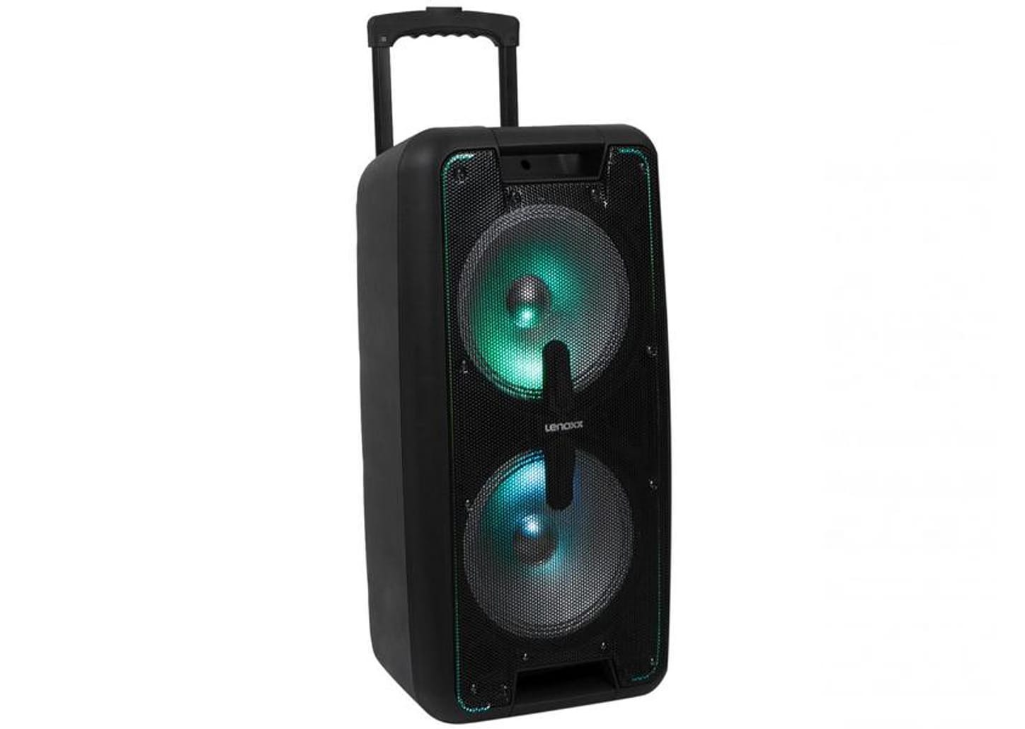 Caixa de Som Bluetooth Lenoxx CA 360 Ativa - Amplificada 600W USB