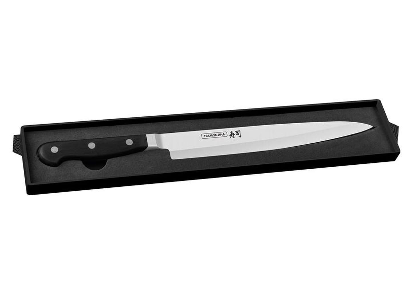 Faca para Sushi Tramontina Inox 9” Yanagiba