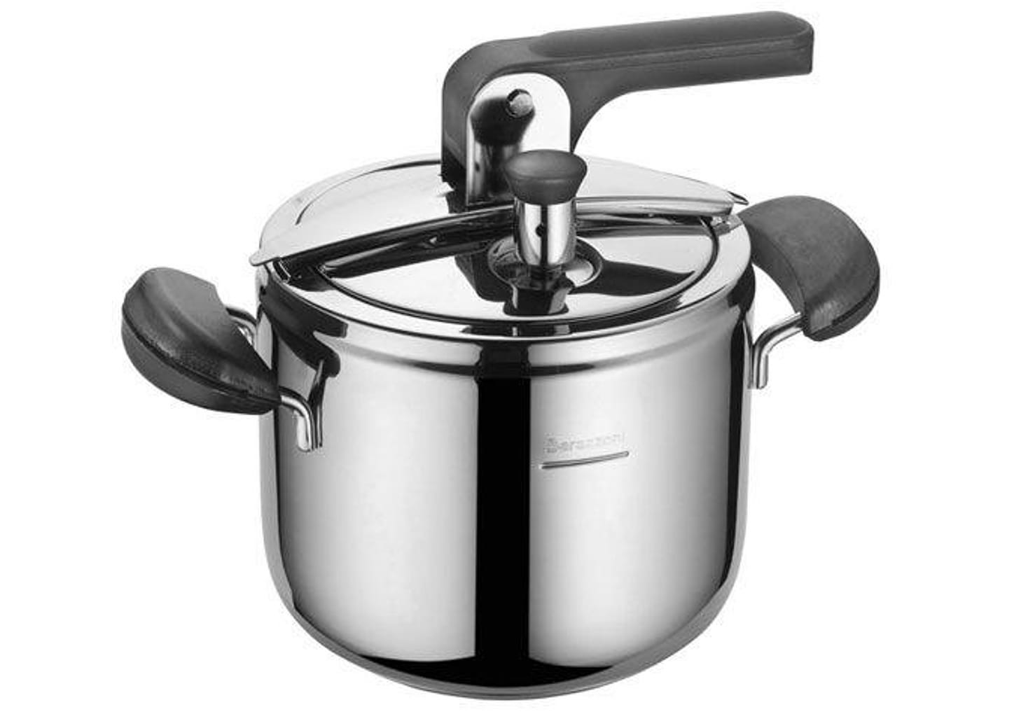 Panela de Pressão Inox 5 Litros c/ Fechamento Externo - Barazzoni