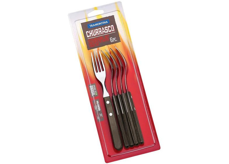 Kit Churrasco 6 Peças Tramontina - Polywood 21110/690