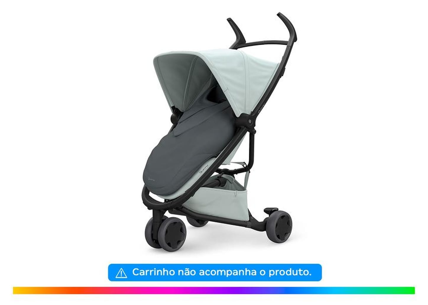 Cobre Pernas para Carrinho de Bebê Quinny IMP91497 - Graphite