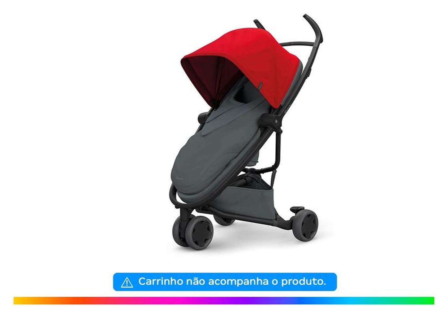 Cobre Pernas para Carrinho de Bebê Quinny IMP91497 - Graphite
