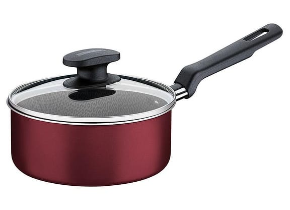 Panela Tramontina Antiaderente de Alumínio - Vermelho 17cm 1,4L Loreto