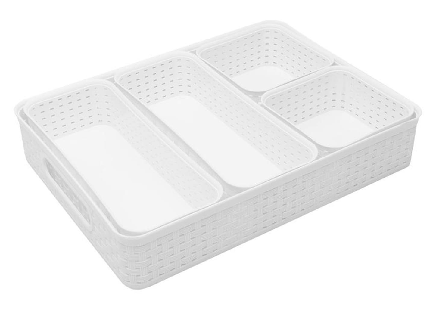 Organizador de Gavetas Arthi Rattan 5 Peças