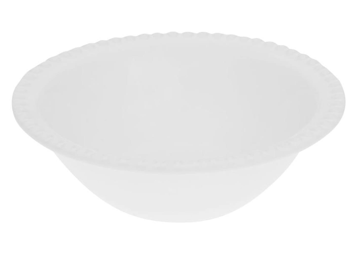 Aparelho de Jantar 16 Peças Cerâmica Scalla - Redondo Branco Bolinha