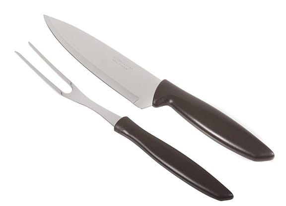 Conjunto Trinchante Tramontina Inox Plenus 2 Peças