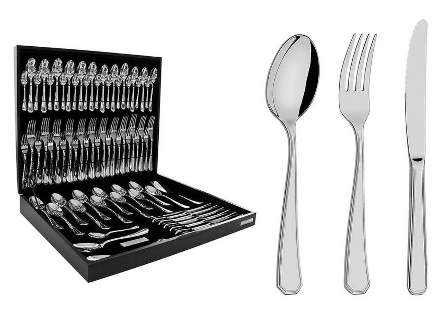 Faqueiro Tramontina Inox Sonata 66912304 76 Peças com Estojo