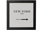 Quadro Decorativo Big Cities New York 24x24cm - Design Up Living