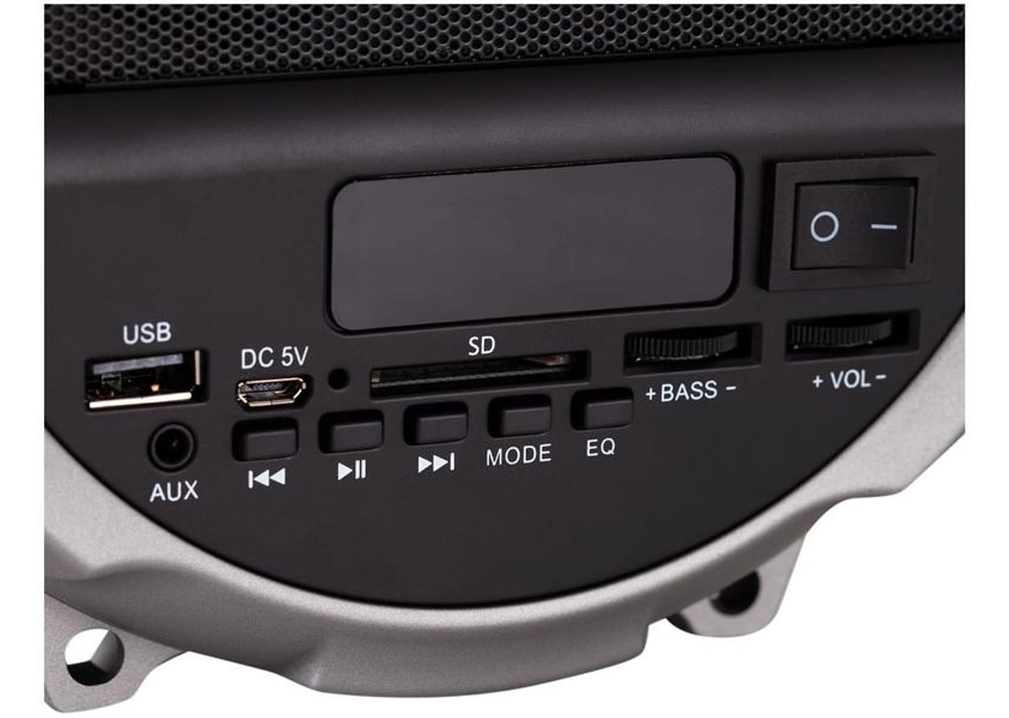 Caixa de Som Argom Bazooka ARG-SP-3124BN Bluetooth - Portátil 18W USB com Tweeter