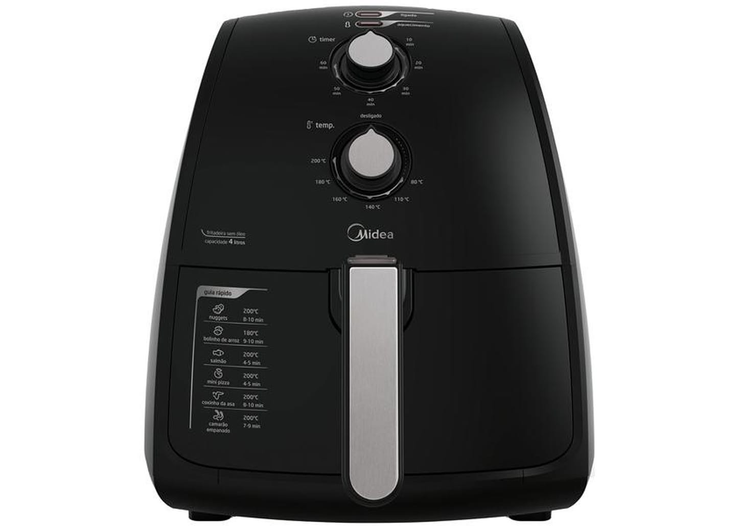 Fritadeira Elétrica sem Óleo/Air Fryer Midea FRP42 3,5L com Timer