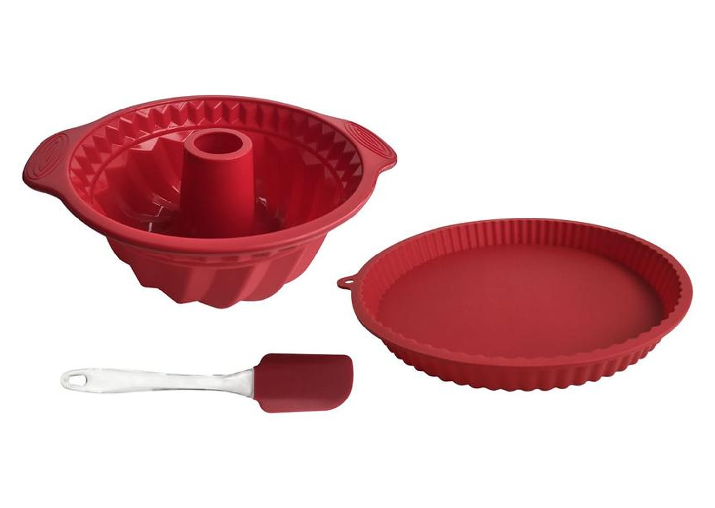 Jogo de Formas de Silicone Brinox Glacê 3 Peças