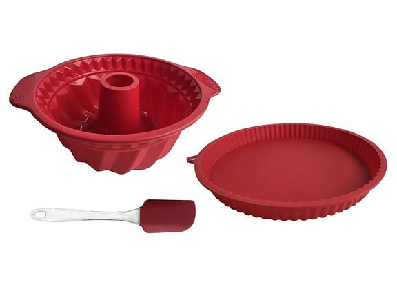 Jogo de Formas de Silicone Brinox Glacê 3 Peças