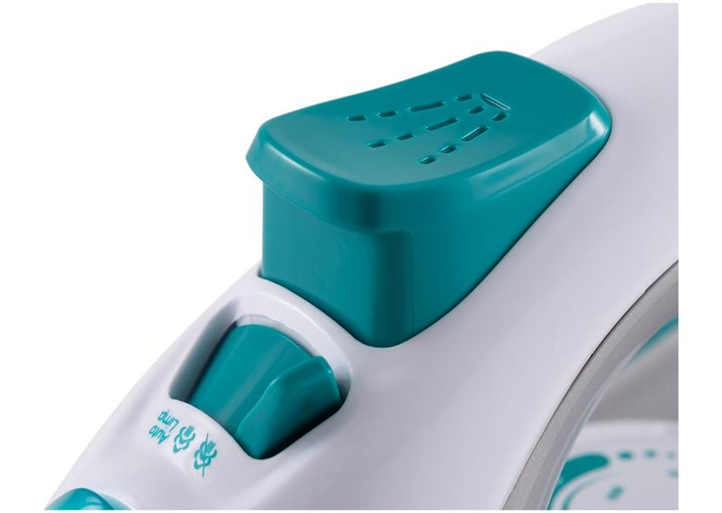 Ferro de Passar Roupa a Vapor Mondial - Lar FVN-01-G Branco e Verde