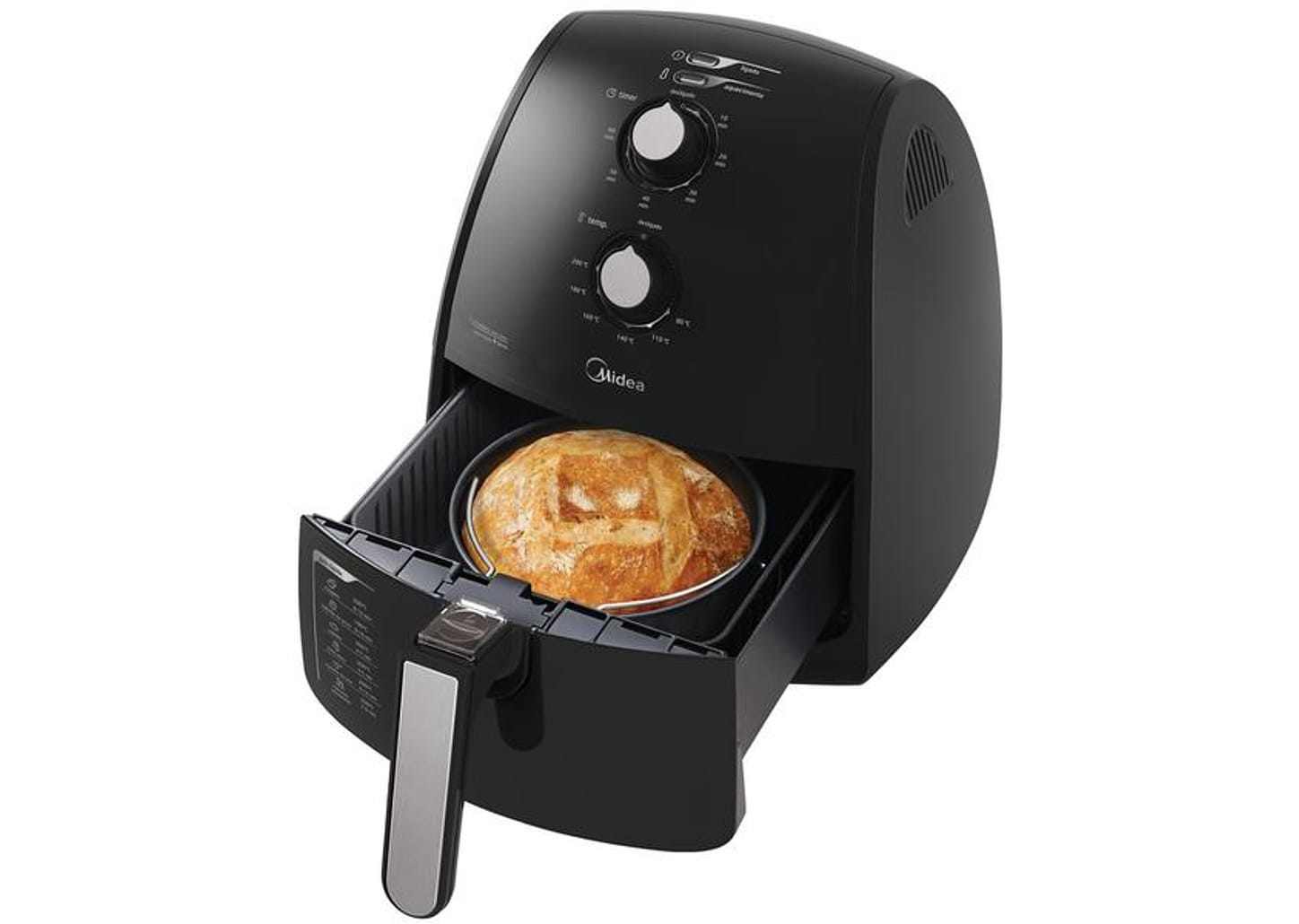 Fritadeira Elétrica sem Óleo/Air Fryer Midea FRP42 3,5L com Timer