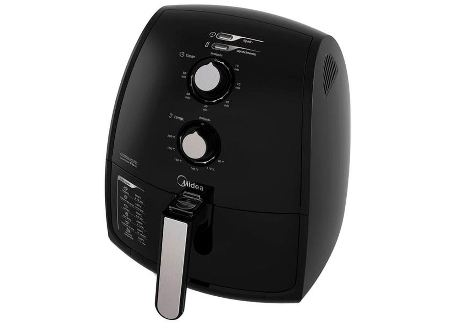 Fritadeira Elétrica sem Óleo/Air Fryer Midea FRP42 3,5L com Timer