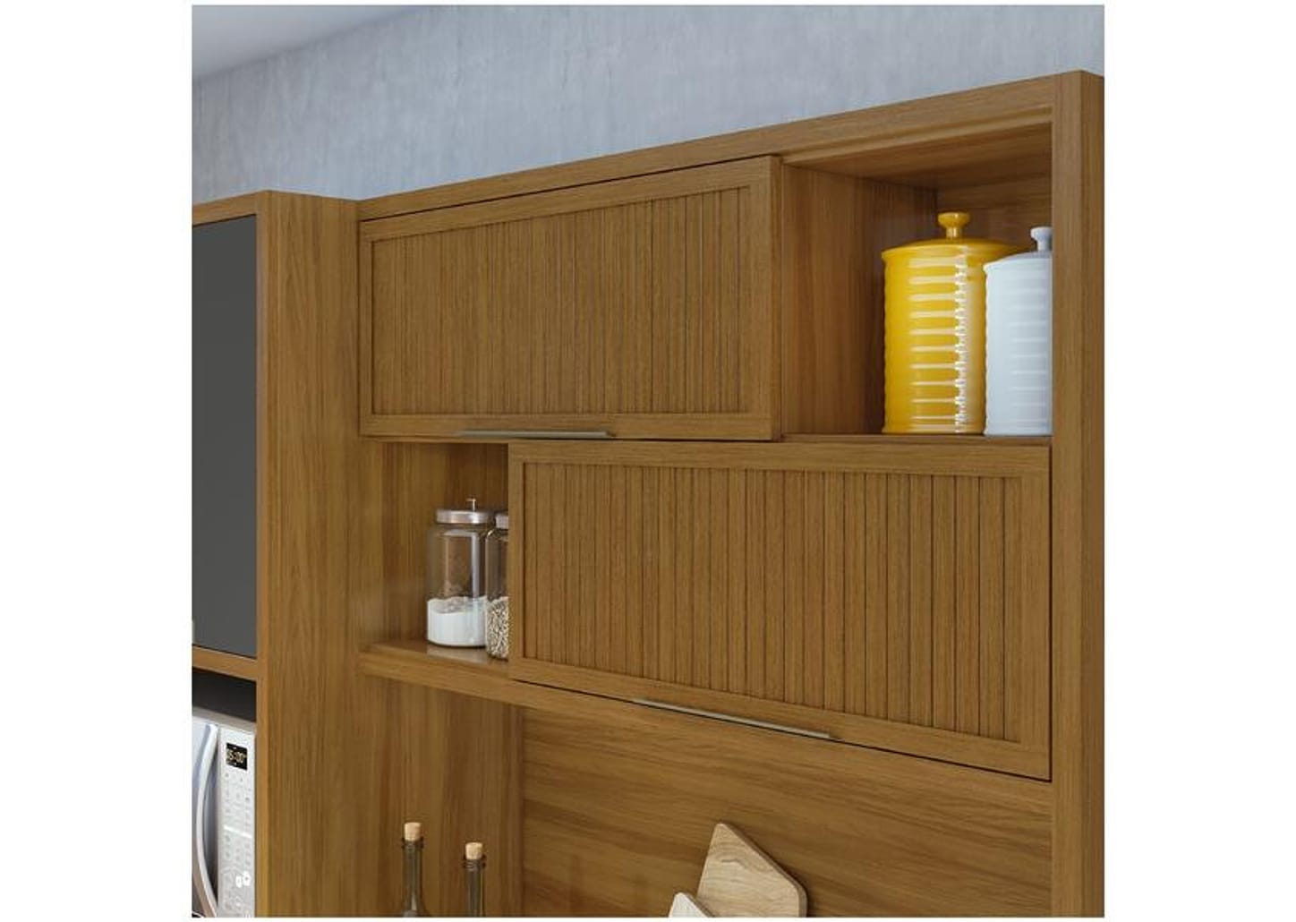 Cozinha Completa Nesher Imperatriz 6 Portas 2 Gavetas 100% MDF