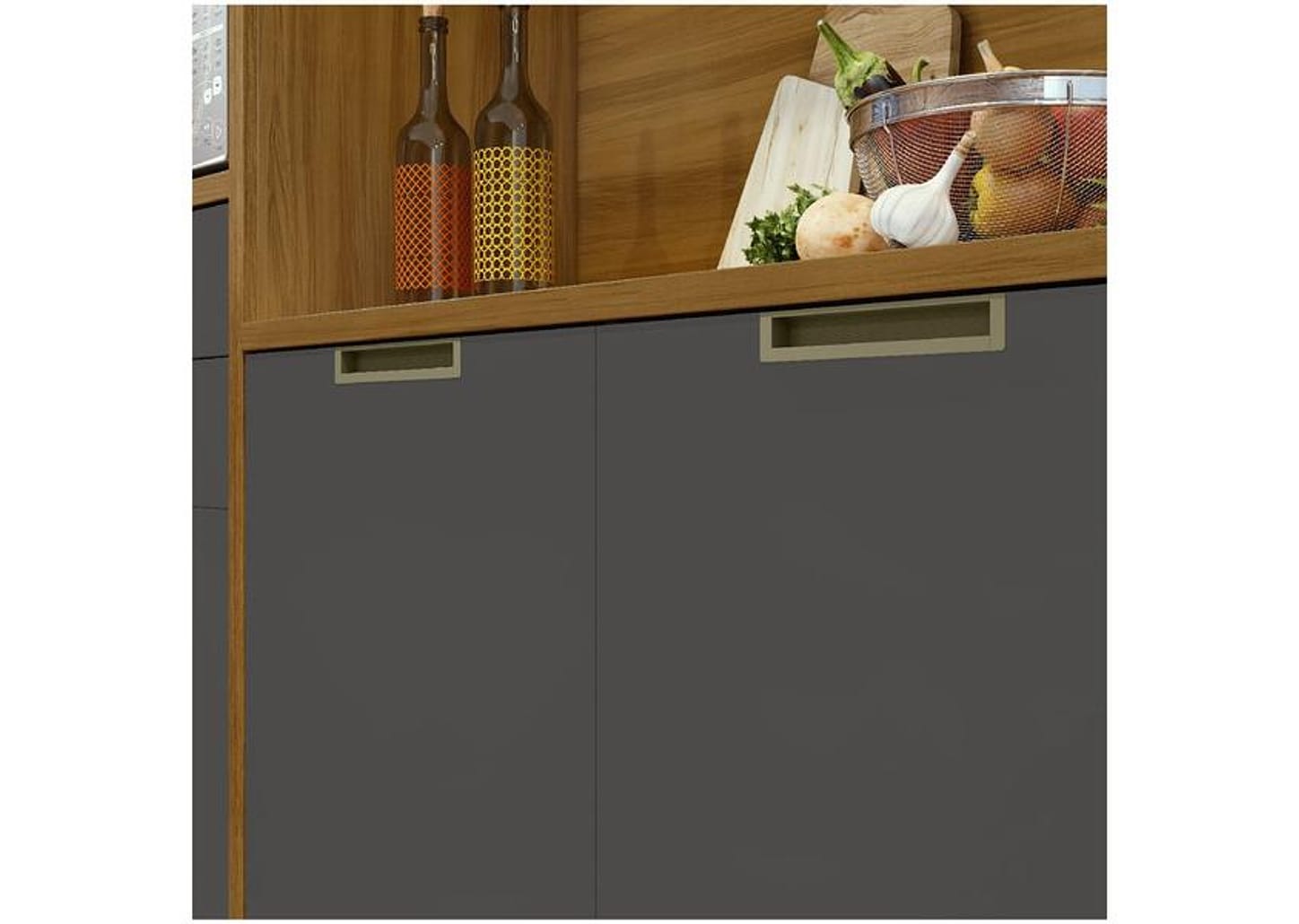 Cozinha Completa Nesher Imperatriz 6 Portas 2 Gavetas 100% MDF