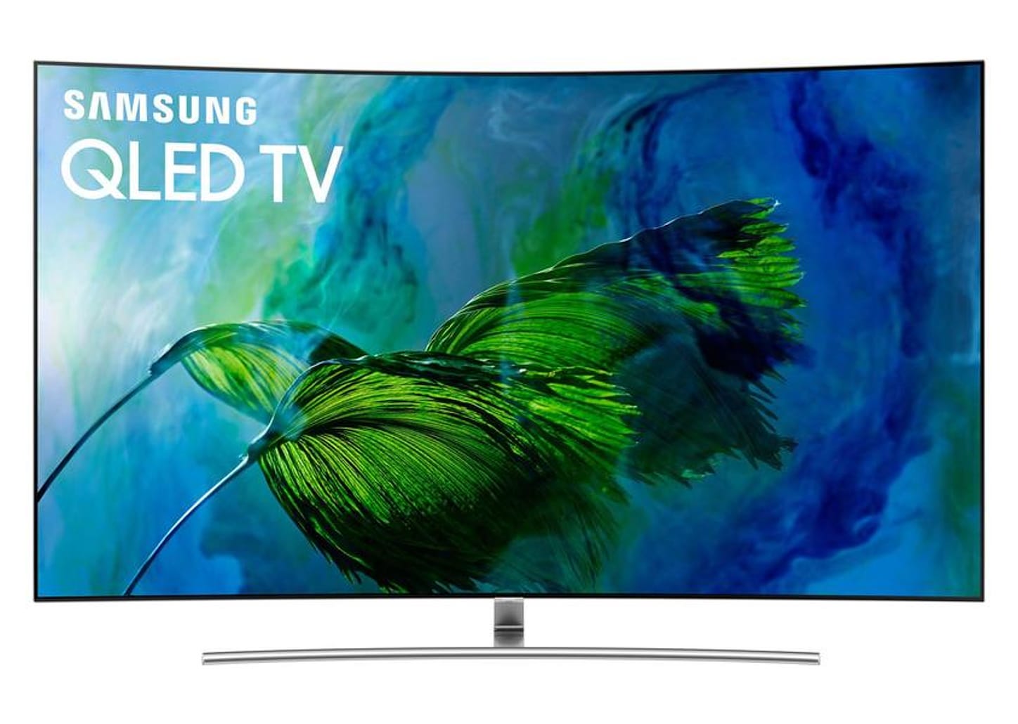 Smart TV 65” 4K QLED Samsung QN65Q8CAMGXZD - Curva Wi-Fi 4 HDMI 3 USB