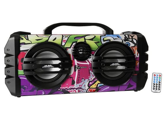 Caixa de Som Bluetooth Lenoxx CA 445 Portátil - Amplificada 250W USB