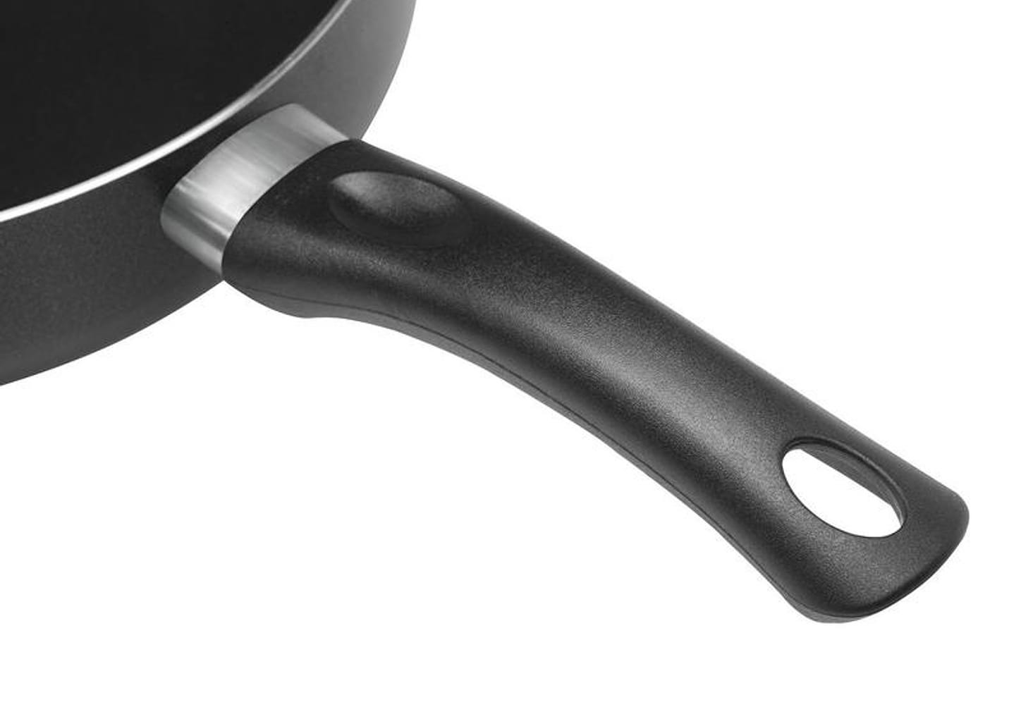 Frigideira Antiaderente Multiflon Alumínio Wok - Gourmet Vapore Preta 24cm