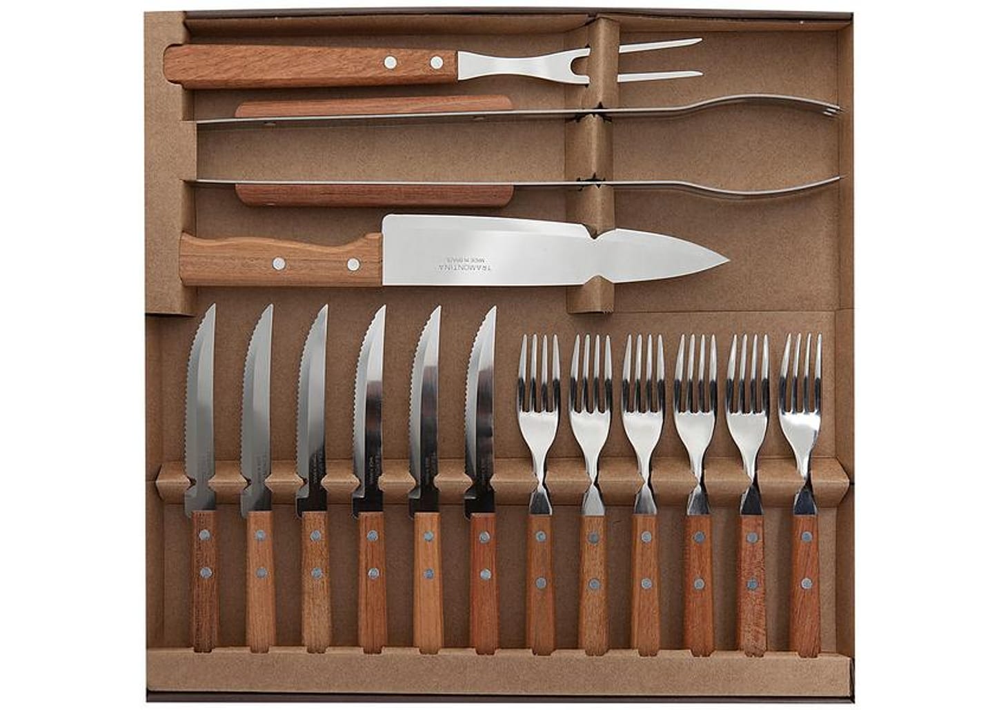 Kit Churrasco 15 Peças Tramontina - Pampa Dynamic