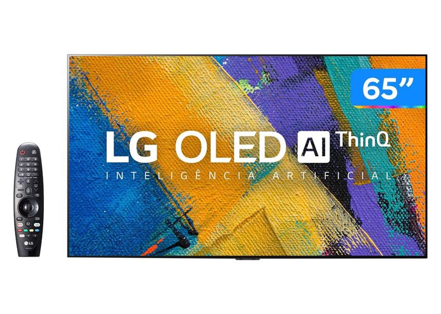 Smart TV Ultra HD 4K OLED 65” LG OLED65GXPSA - Wi-Fi Bluetooth Inteligência Artificial 4 HDMI 3 U