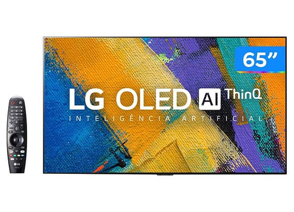 Smart TV Ultra HD 4K OLED 65” LG OLED65GXPSA - Wi-Fi Bluetooth Inteligência Artificial 4 HDMI 3 U