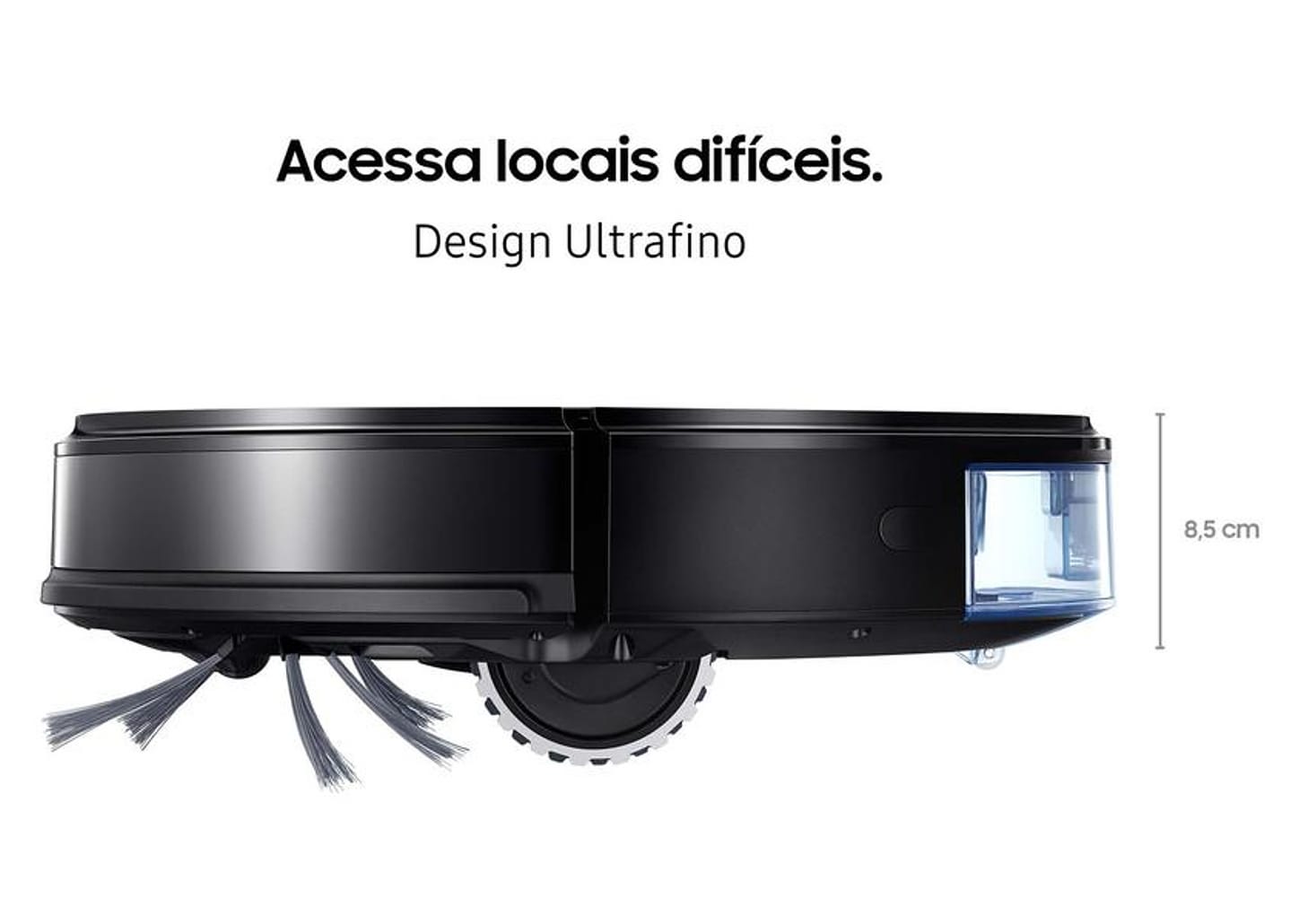 Robô Aspirador de Pó Samsung 55W - POWERbot-E VR5000RM