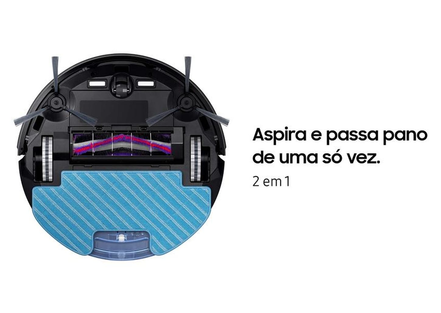Robô Aspirador de Pó Samsung 55W - POWERbot-E VR5000RM