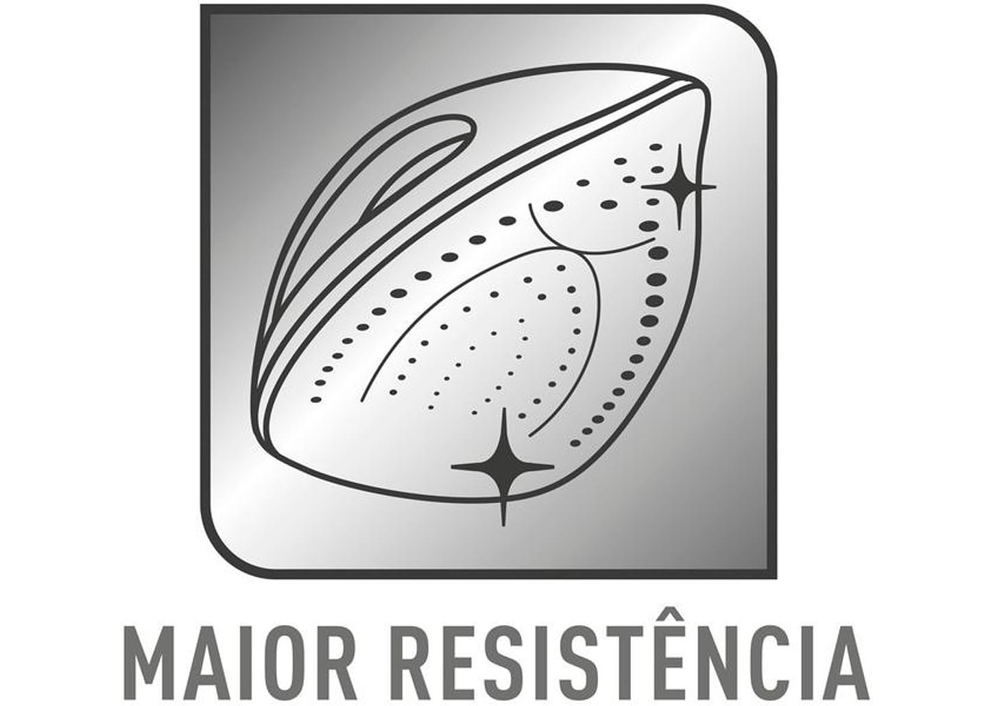 Ferro de Passar Roupa a Vapor e a Seco Arno - Powergliss FPO1 Cinza e Roxo