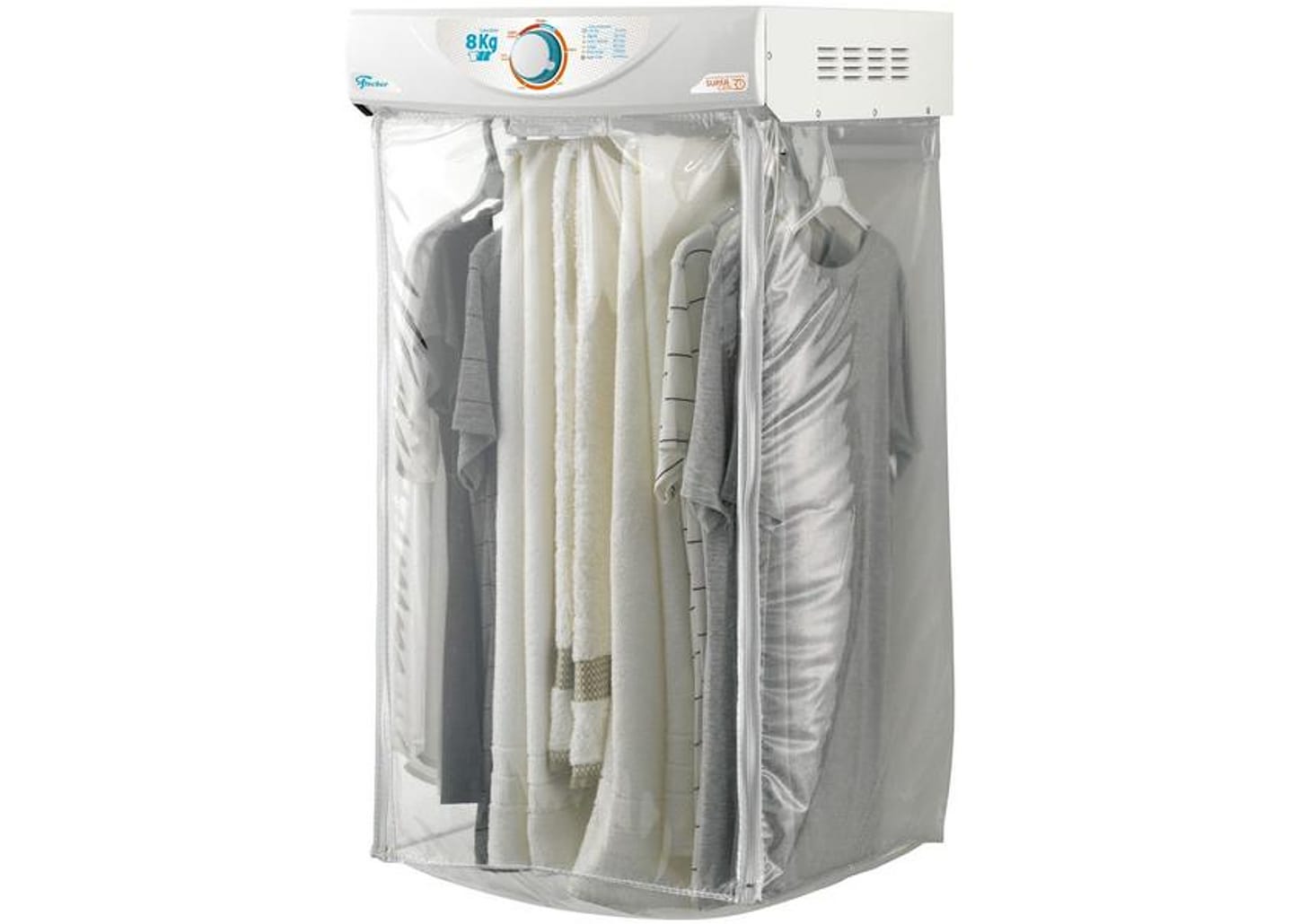 Secadora de Roupas de Parede Fischer 8kg - Super Ciclo