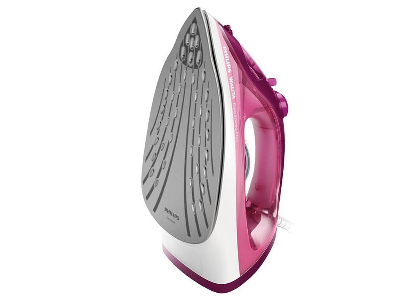 Ferro de Passar Roupa a Vapor e a Seco Portátil - Philips Walita EasySpeed Plus RI2146 Rosa