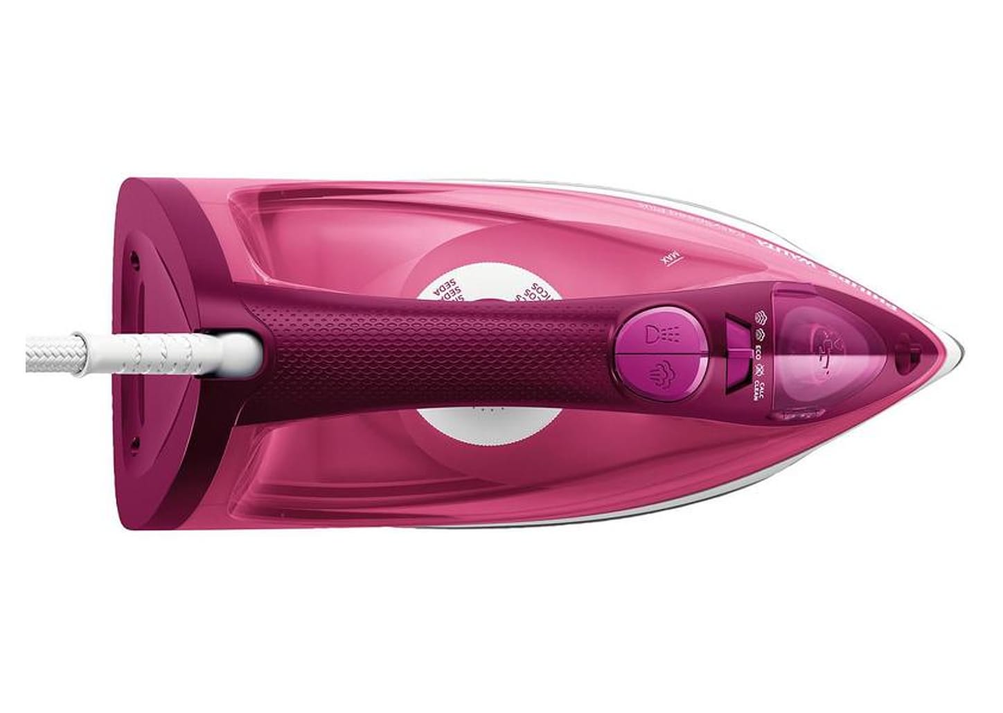 Ferro de Passar Roupa a Vapor e a Seco Portátil - Philips Walita EasySpeed Plus RI2146 Rosa