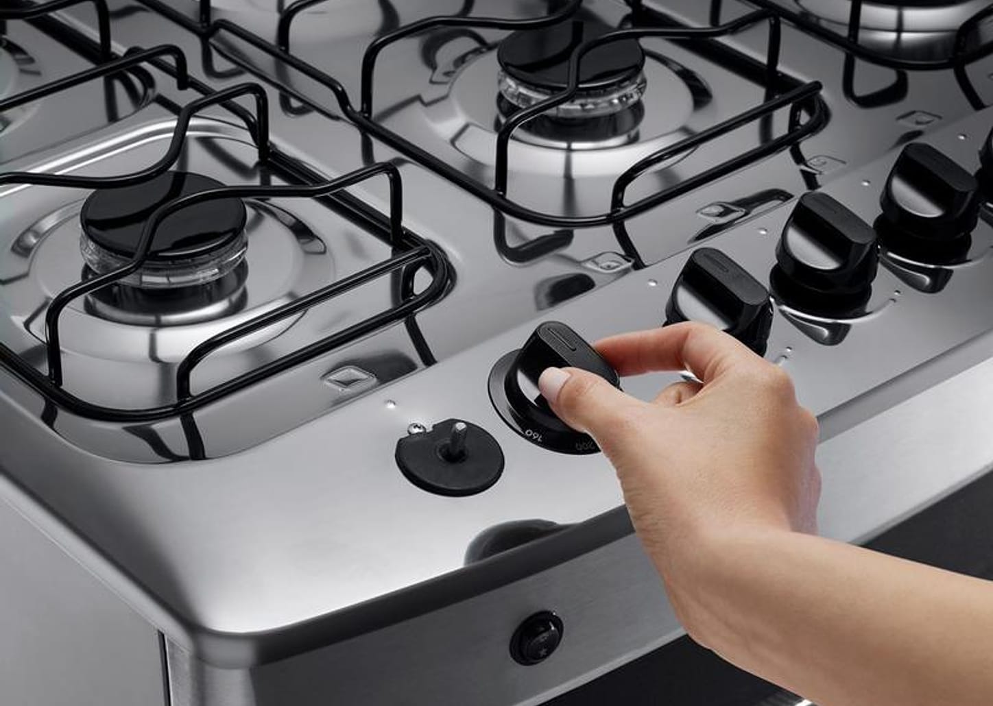 Fogão 6 Bocas Consul Inox Acendimento Automático - CFS6 NAR