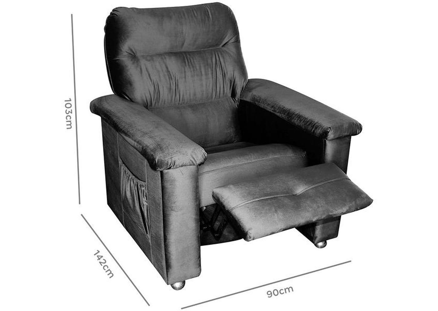 Poltrona Reclinável 3 Posições Matrix Jaguar