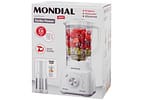 Liquidificador Mondial L-99-WG 2,2L Branco e Cinza com Filtro 3 Velocidades 550W