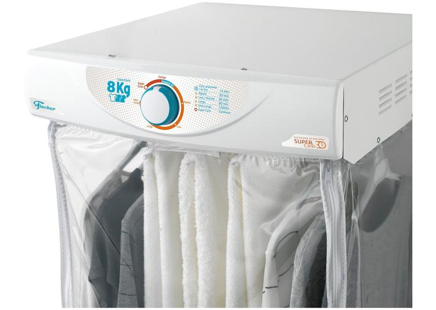 Secadora de Roupas de Parede Fischer 8kg - Super Ciclo