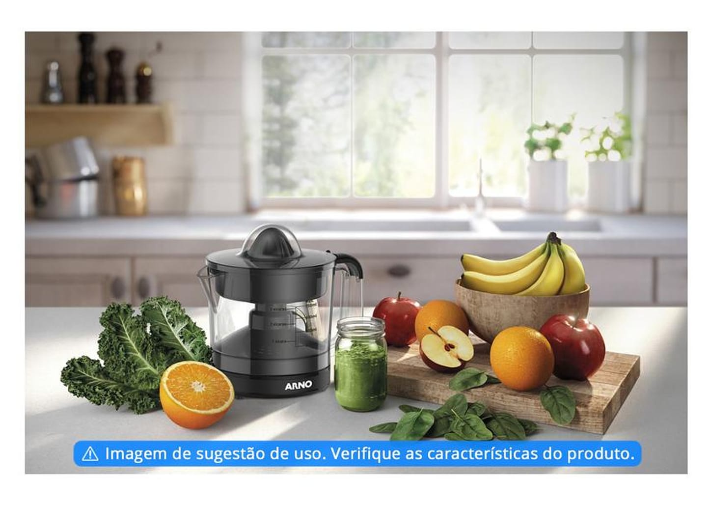 Espremedor de Frutas Arno Suco Express CP31 - Elétrico 40W 750ml