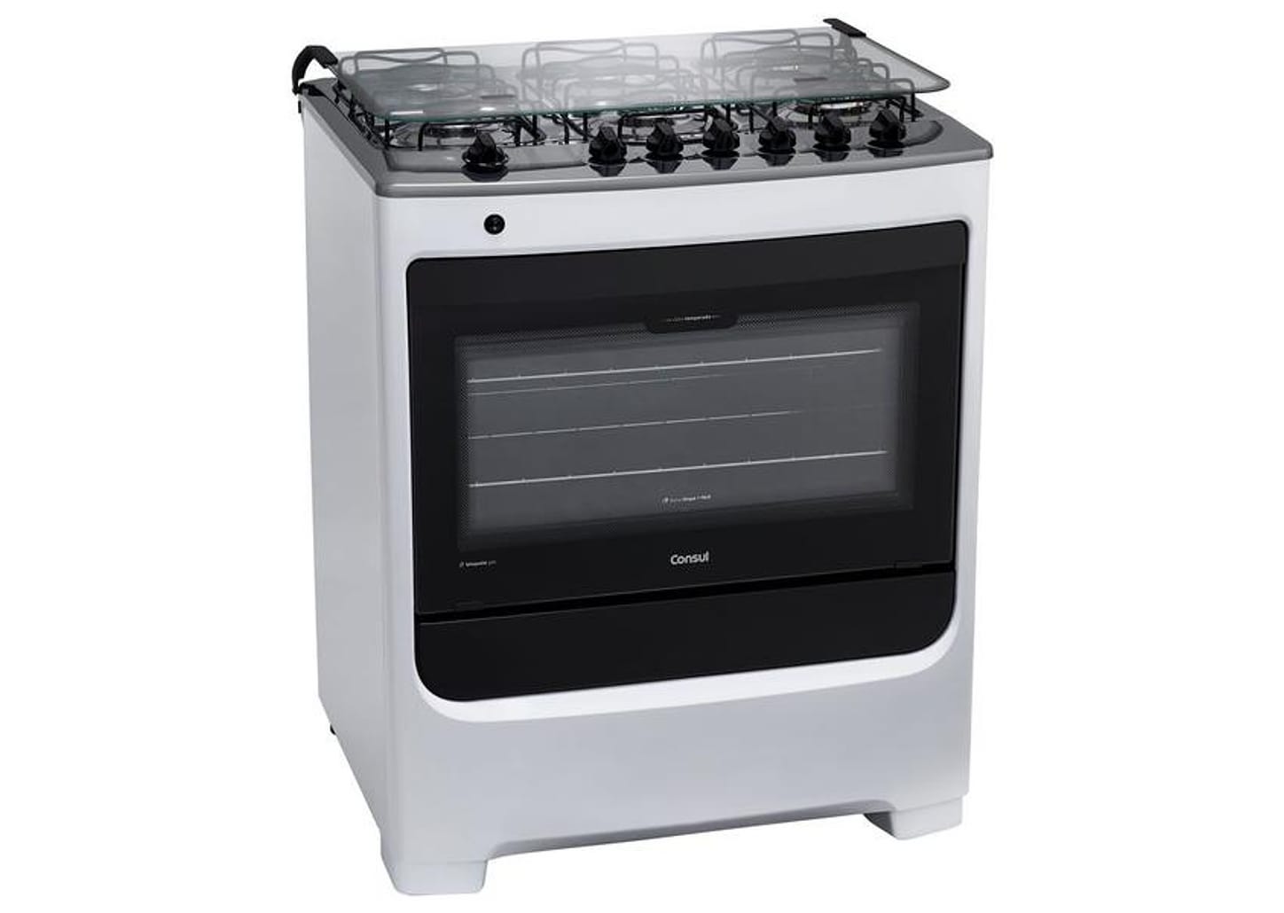 Fogão 6 Bocas Branco Consul Acendimento Automático - CFS6 NAB
