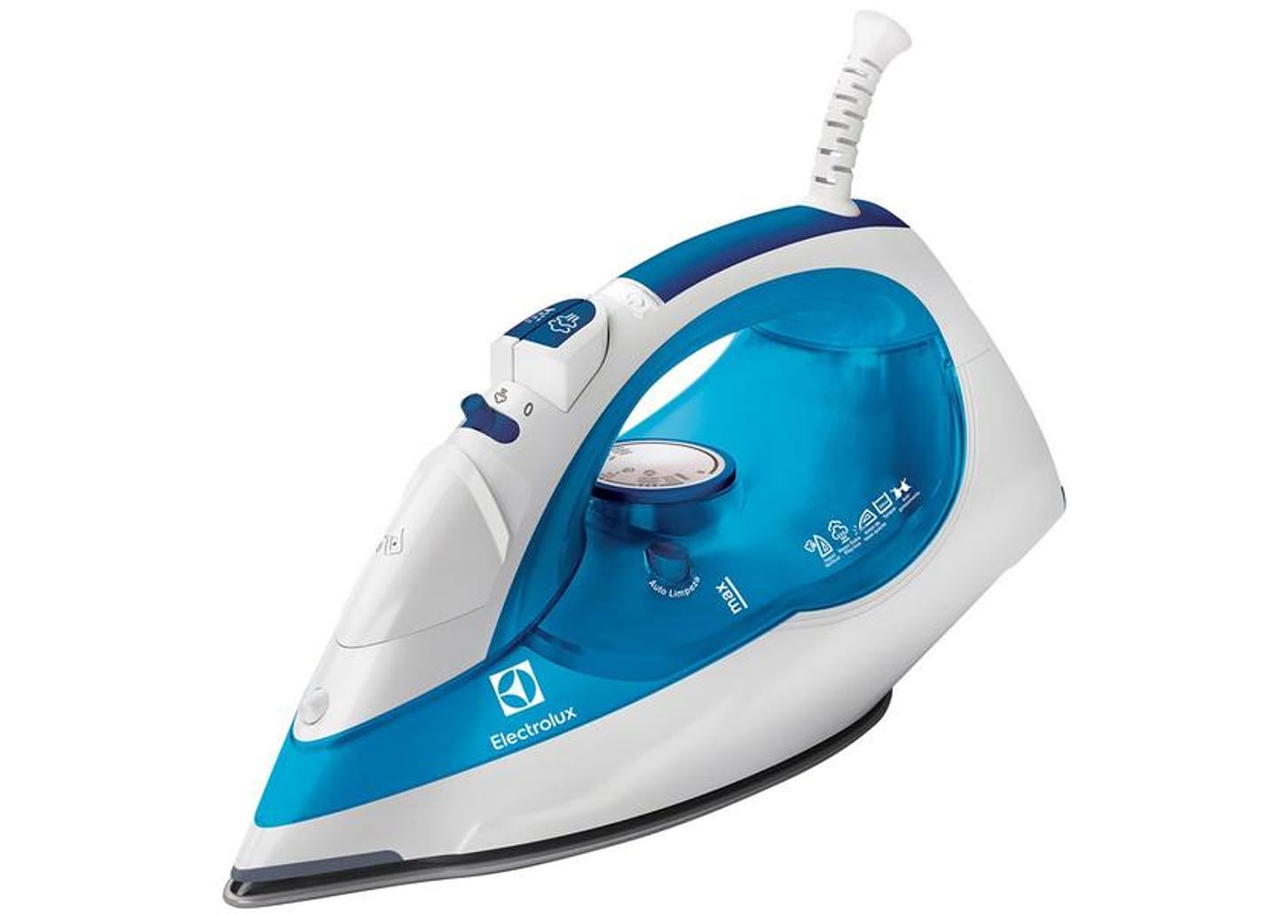 Ferro de Passar a Vapor e a Seco Electrolux - SteamLine SIV12 Anti-gotejamento